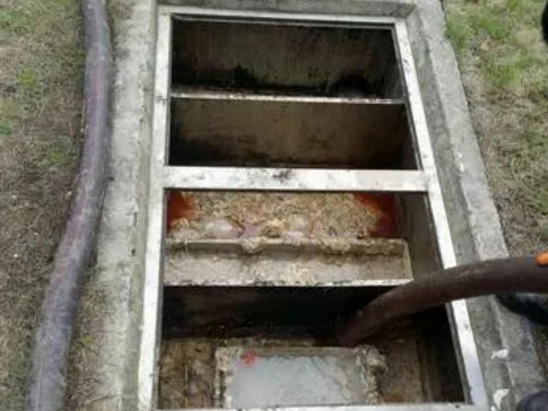 石门隔油池清理