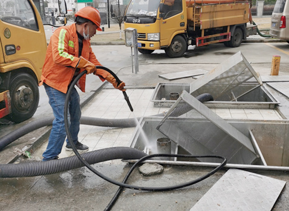 石门隔油池清理